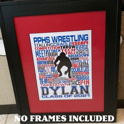 Karate Poster - Personalized Karate Gift - Martial Arts
