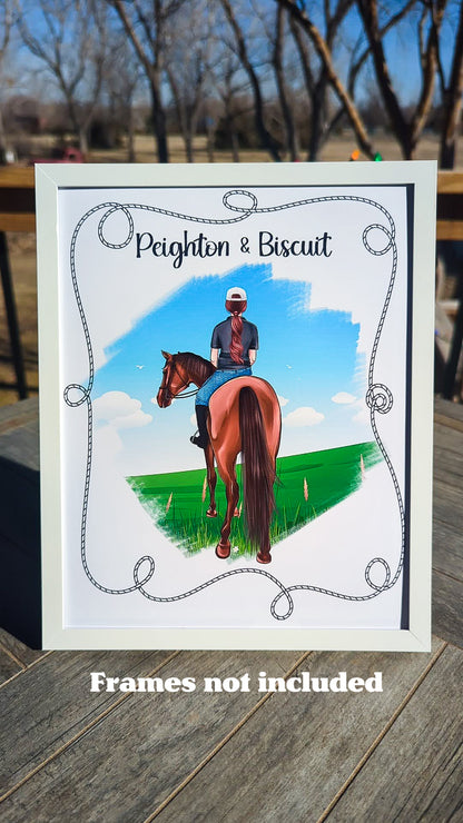 Equestrian Vaulting Poster, Equestrian Vaulting Gift