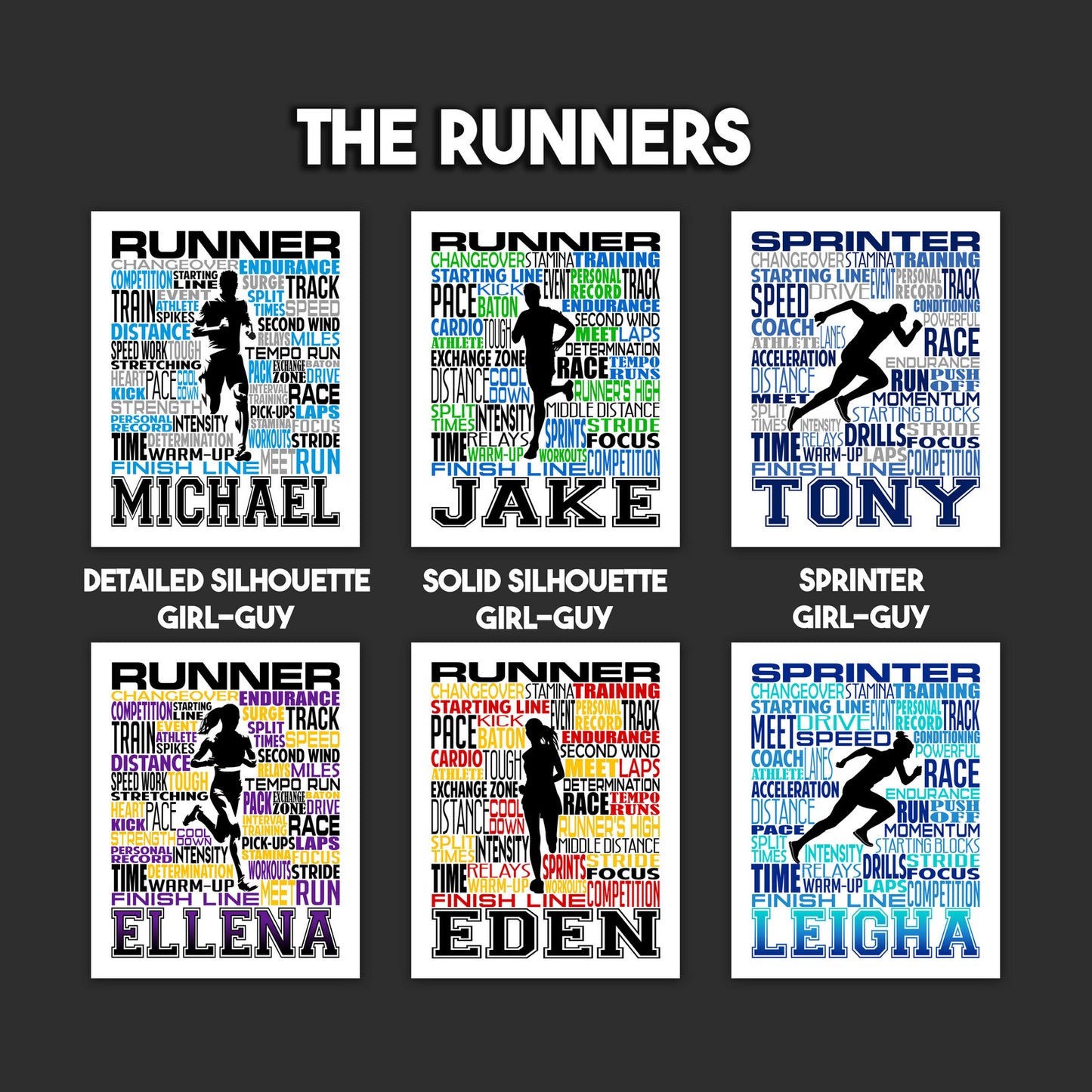 Track and Field Runner - Sprinter Poster