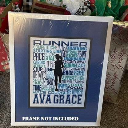Math Teacher Poster, Personalized Math Gift