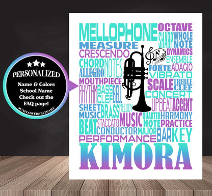Mellophone Poster - Mellophone Gift