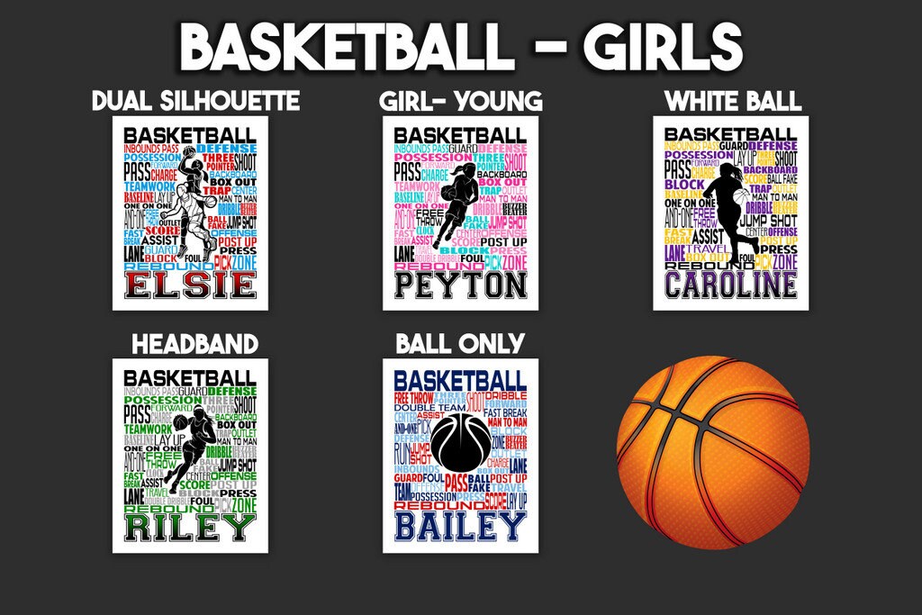 Basketball Bag Tag - Basketball Team Tags - Backpack Bag Tags
