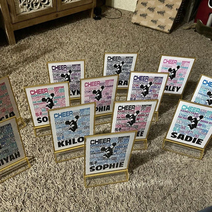 Cheerleader Poster - Gift for Cheerleader